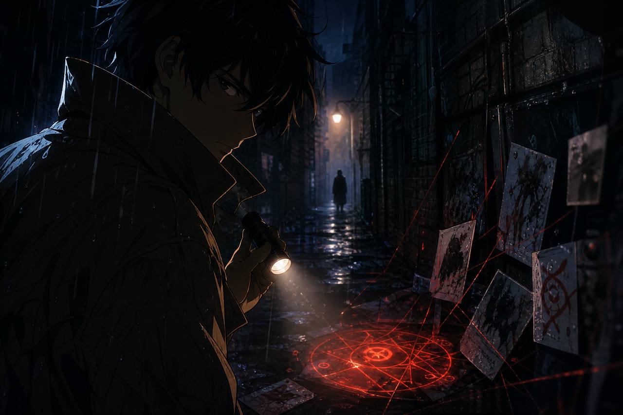51视频-悬疑推理动漫《暗夜侦探》动漫教程演示完结
